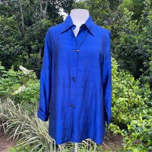 ANU silk swing jacket - size M